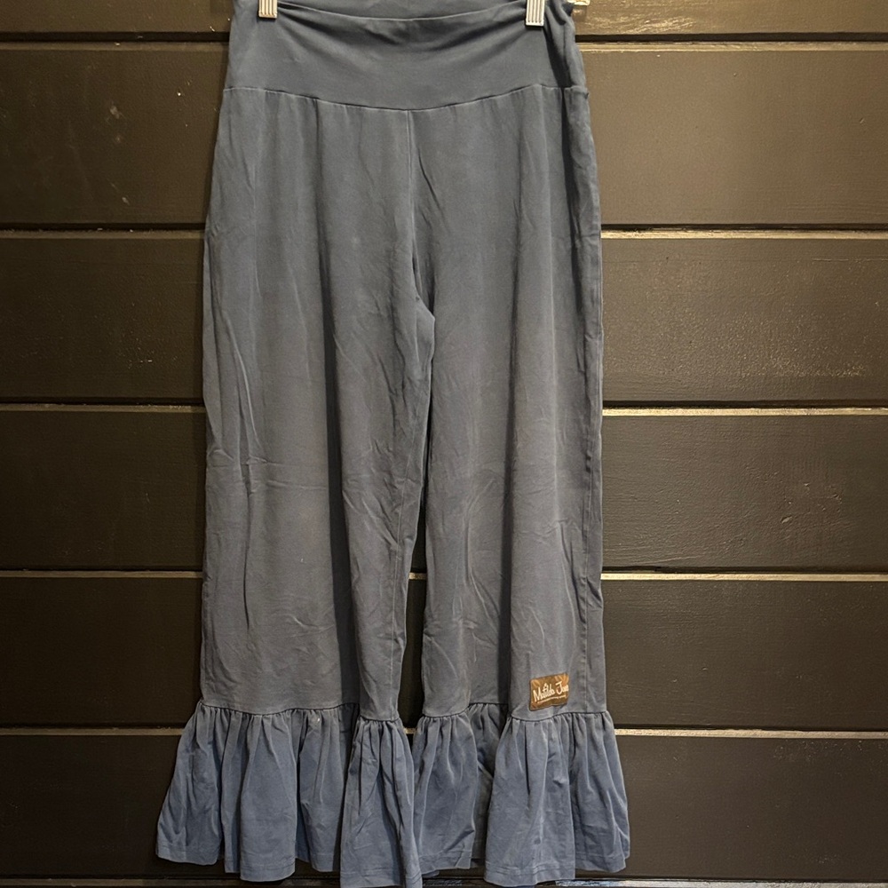 Matilda Jane Blue Ruffle Pants